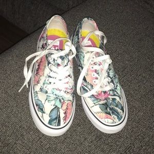 Floral Vans